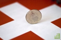 Курс швейцарского франка, который инвесторы считают валютой "тихой гавани" в период кризиса, сегодня составляет 1,21 за евро.