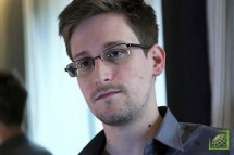 На торжественной церемонии Сноуден присутствовал с помощью видеосвязи.