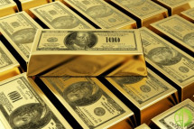 Спотовое золото подешевело на 0,2% до 1828,68 доллара за унцию
