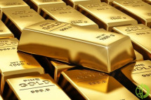 Спот золото упало на 0,6% до $1618,85 за унцию