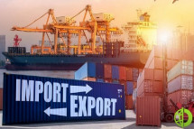 В годовом выражении экспорт в декабре упал на 9,9%