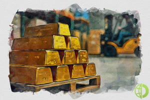Золото пытается отвоевать $2 900 после резкого отката с исторического максимума $2 943 за унцию.