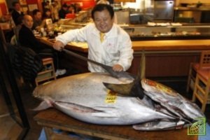 Гигантский тунец был продан за $1,75 млн.