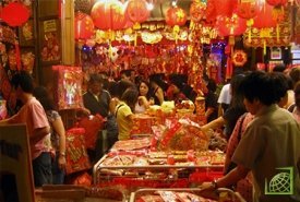 Основным направлением новогодних трат китайцев стали предметы роскоши.
