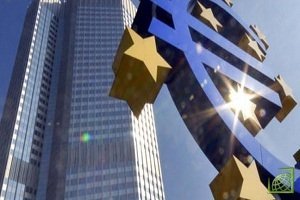 Как было сказано руководителем ЕЦБ, сегодня рассматриваются данные о восстановлении баланса в экономике и повышении спроса внутри еврозоны.