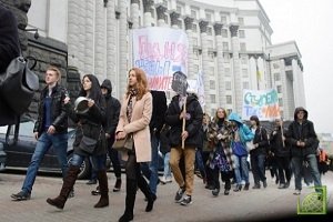 Активисты планируют собраться у здания Верховной Рады Украины. 