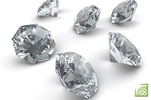 Российская группа алмазодобывающих компаний «Алроса» занимается добычей, обработкой и продажей алмазного сырья 