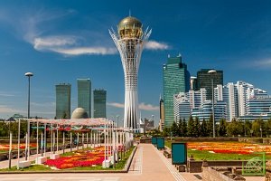 Астана — столица Республики Казахстан 