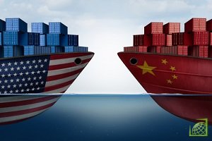 В 2017 году китайский экспорт в США оказался на 375 млрд долларов больше, чем импорт