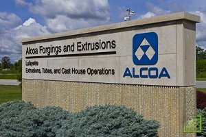 Компания Alcoa — самый крупный в США производитель алюминия