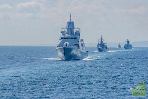 Черноморский флот и расположенные в Крыму части береговой обороны внимательно отслеживают передвижение американских кораблей