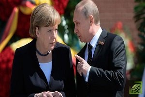 ​Президент России Владимир Путин 18 августа встретится с канцлером Германии Ангелой Меркель в резиденции Мезеберг под Берлином
