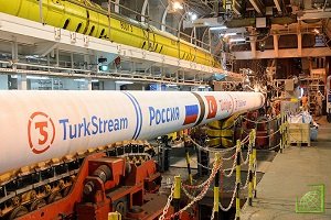 «Турецкий поток» – газопровод, состоящий из двух ниток мощностью по 15,75 млрд кубометров каждая