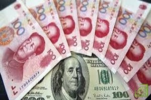 ЦБ банк Китая повысил в понедельник курс юаня к доллару на 214 базисных пунктов