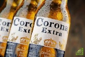 Стали известны мировые объемы продажи пива Corona 