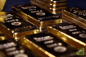 Золото дорожает на фоне торгов европейских рынков 