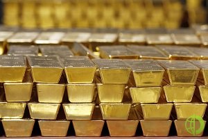Цены на золото падают 
