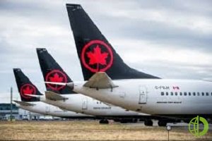 В Канаде около 15 тысяч сотрудников сократит крупнейшая авиакомпания
