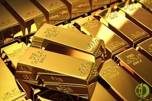Спотовая цена на золото снизилась на 0,44% до $1.721,66​ за тройскую унцию