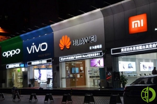 В начале года Huawei занимала лидирующее место по продажам смартфоном