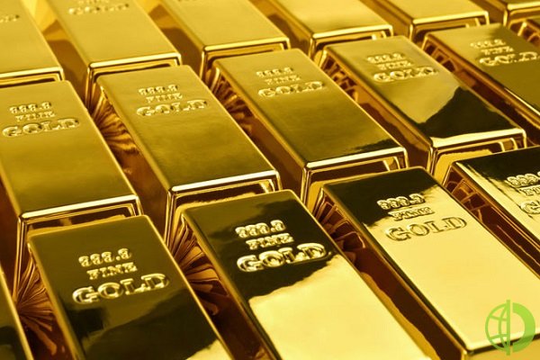 Спотовая цена золота увеличилась на 0,2%