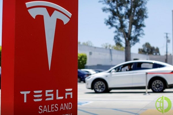 Рост произошел на фоне публикации финансовой отчетности Tesla за первый квартал 2021 года