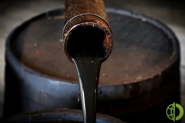 Нефть Brent с осуществлением поставок в июне подешевела на 1,4% до $65,66 за баррель