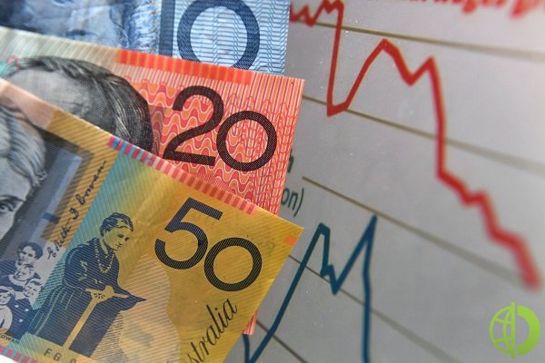 Австралийский доллар снизился до 0,7427 по отношению к доллару США