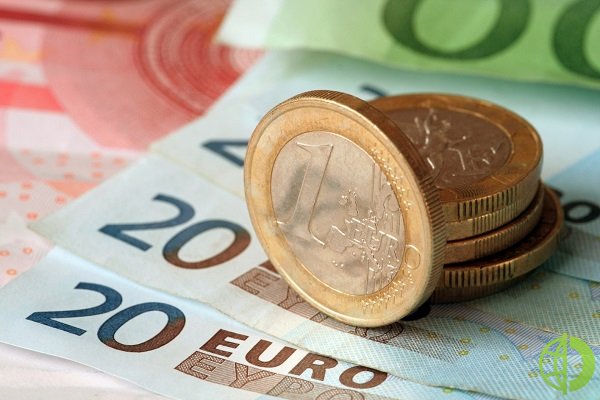 Евро упал до 1,1209 по отношению к доллару США