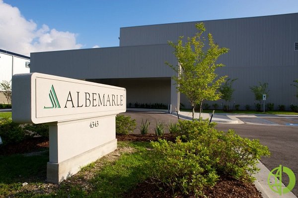 Завод в США будет иметь конструкцию, аналогичную перерабатывающему заводу Albemarle, открытому в Кемертоне, Западная Австралия