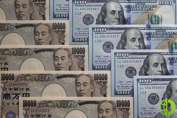Доллар США вырос до 144,965 по отношению к иене