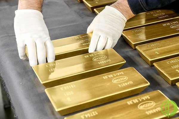 В августе Швейцария закупила 5,7 тонны российского золота на сумму 324 миллиона долларов