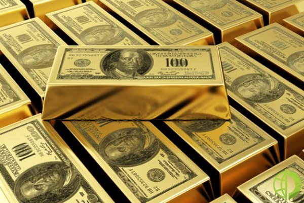 Спот цена золота подскочила на 0,6% до $1885,01 за унцию