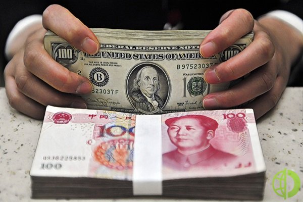 До начала сессии Народный банк Китая установил фиксинг юаня на уровне 7,1018 юаня за доллар США против 7,103 в среду