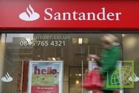 Банк Sandtander успешно противостоит финансовому кризису.