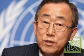 Пан Ги Мун предложил уменьшить количество наблюдателей ООН в Сирии.