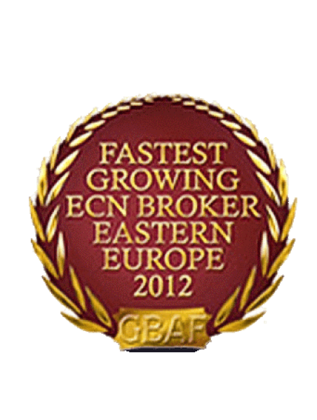 Самый быстрорастущий ECN брокер в Восточной Европе 2012