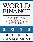 Лучшая компания в номинации Best Order Management по версии World Finance Awards