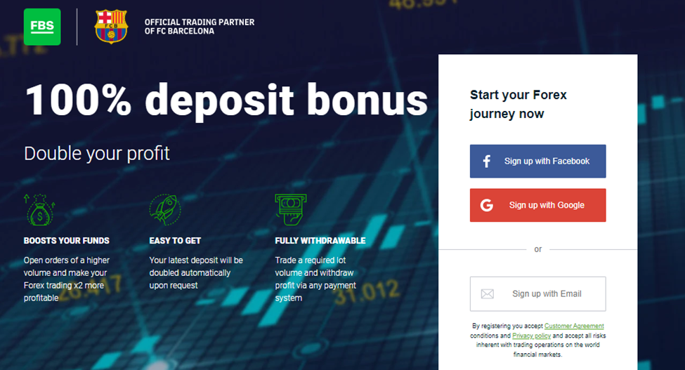 Как получить 100% Deposit bonus